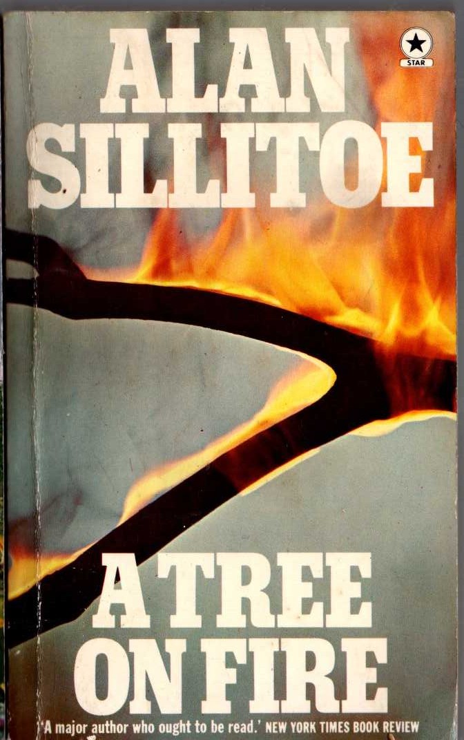 Alan Sillitoe  A TREE ON FIRE front book cover image