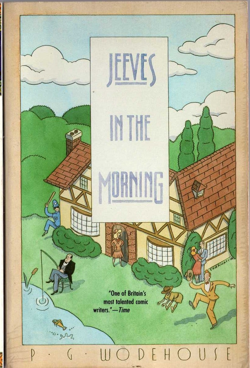 P.G. Wodehouse  JEEVES IN THE MORNING front book cover image