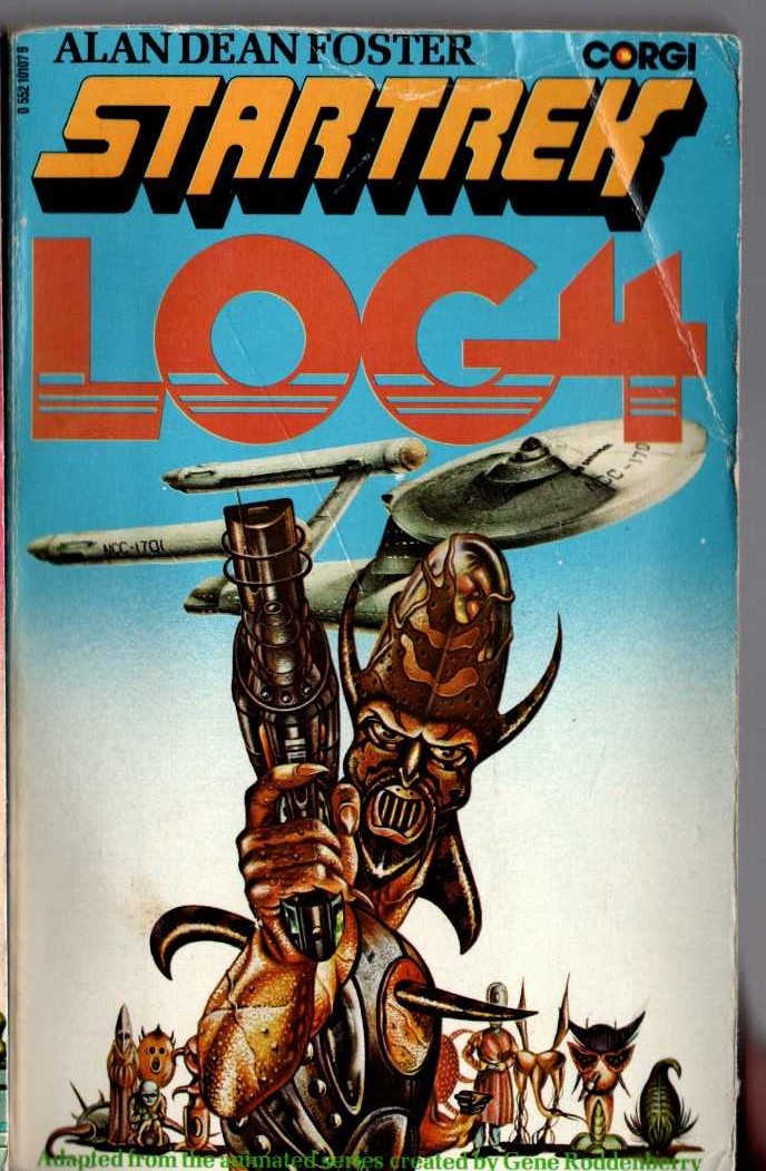 Alan Dean Foster  STAR TREK: LOG FOUR [4] front book cover image