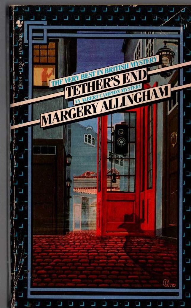 Margery Allingham  TETHER'S END front book cover image