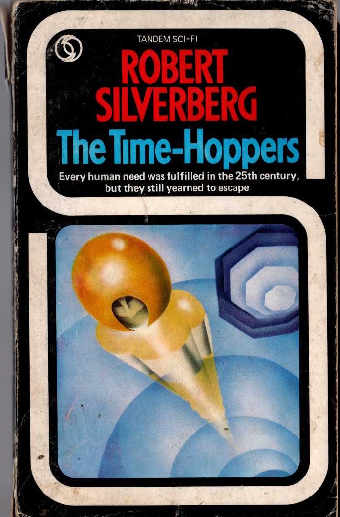 Robert Silverberg  THE TIME-HOPPERS front book cover image