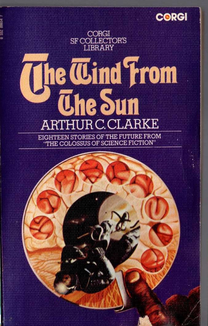 Arthur C. Clarke  THE WIND FROM THE SUN front book cover image