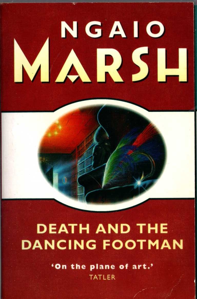 Ngaio Marsh  DEATH AND THE DANCING FOOTMAN front book cover image