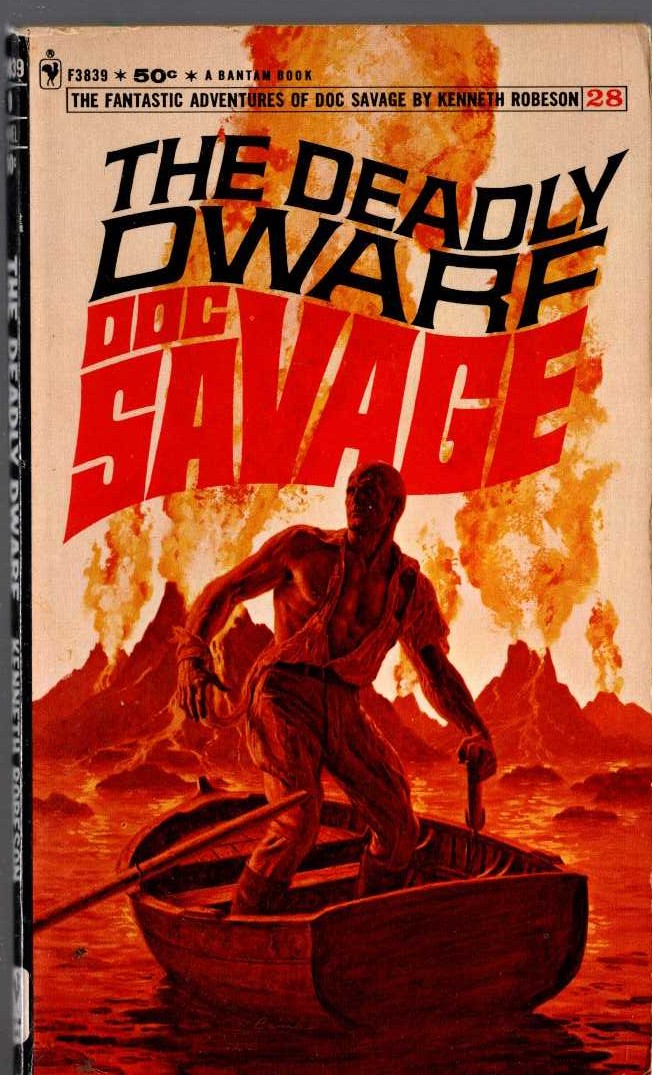 Kenneth Robeson  DOC SAVAGE: THE DEADLY DWARF front book cover image