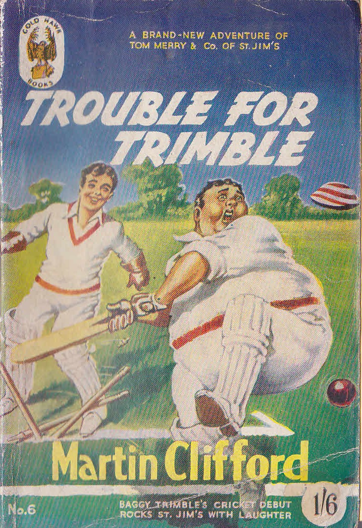 Martin Clifford  TROUBLE FOR TRIMBLE front book cover image