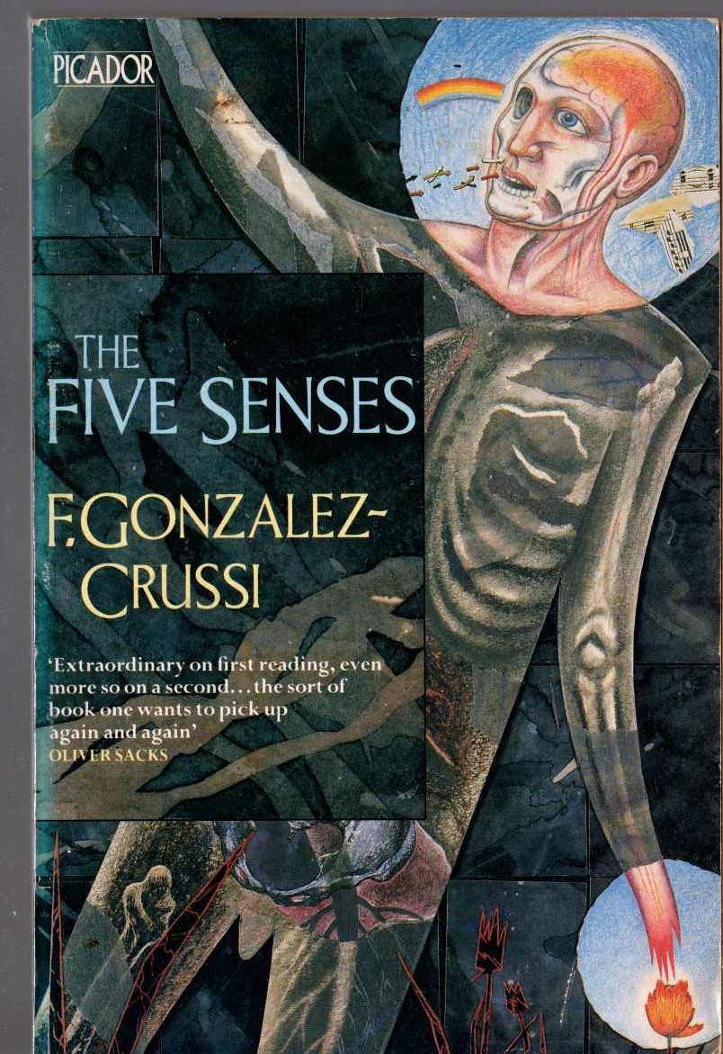 F. Gonzalez-Crussi  THE FIVE SENSES front book cover image