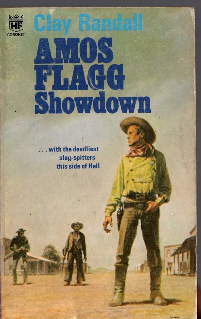 Clay Randall  AMOS FLAGG SHOWDOWN front book cover image