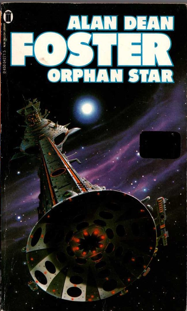 Alan Dean Foster  ORPHAN STAR front book cover image