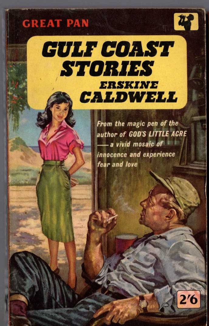 Erskine Caldwell  GULF COAST STORIES front book cover image