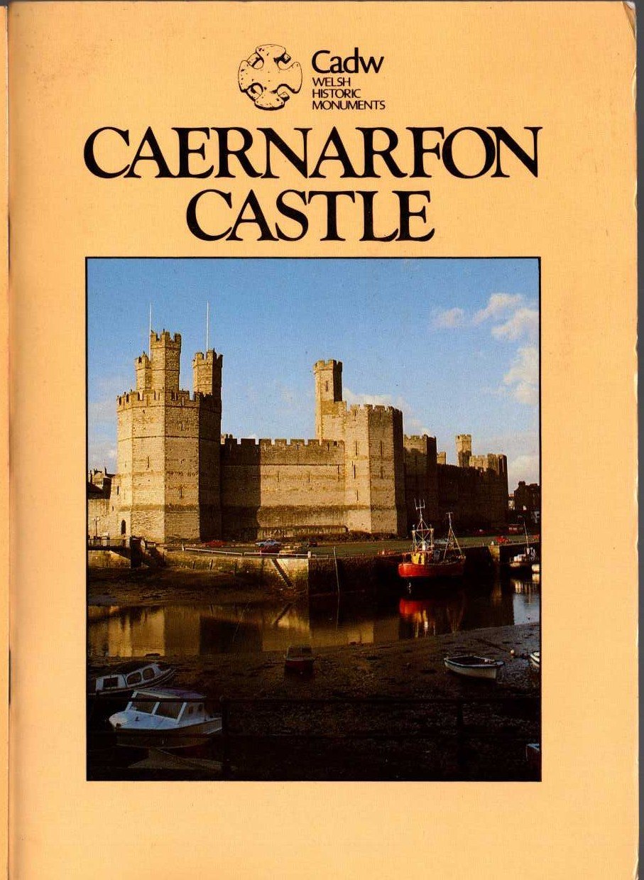 \ CAERNARFON CASTLE by A.J.Taylor front book cover image