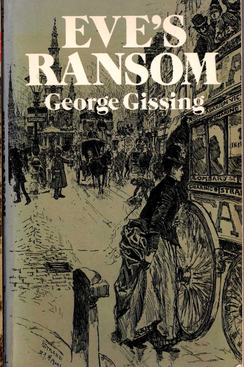 George Gissing  EVE'S RANSOM front book cover image