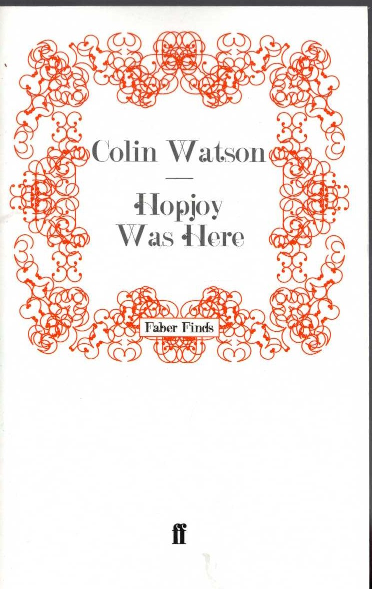 Colin Watson  HOPJOY WAS HERE front book cover image