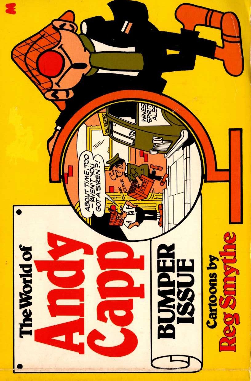 Reg Smythe  THE WORLD OF ANDY CAPP 1980 front book cover image