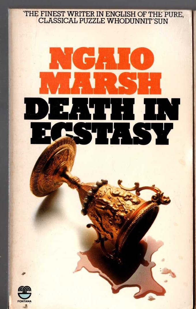 Ngaio Marsh  DEATH IN ECSTASY front book cover image