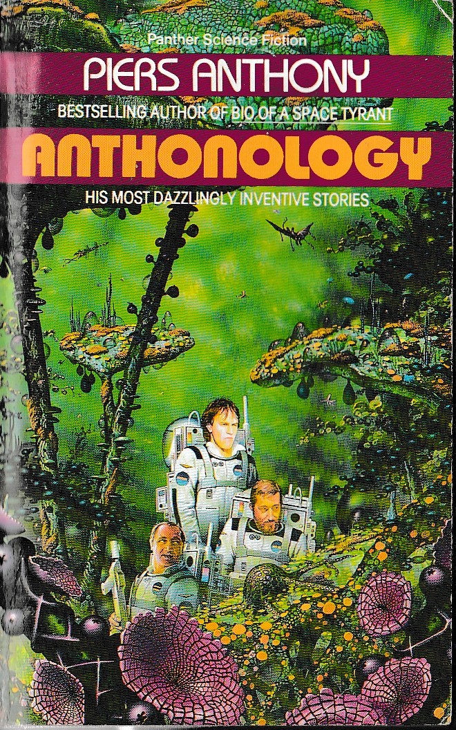 Piers Anthony  ANTHONOLOGY front book cover image