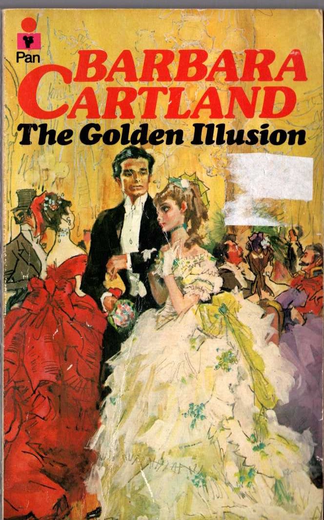 Barbara Cartland  THE GOLDEN ILLUSION front book cover image