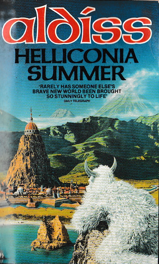 Brian Aldiss  HELLICONIA SUMMER front book cover image