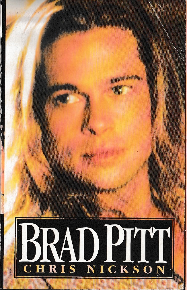 Chris Nickson  BRAD PITT front book cover image