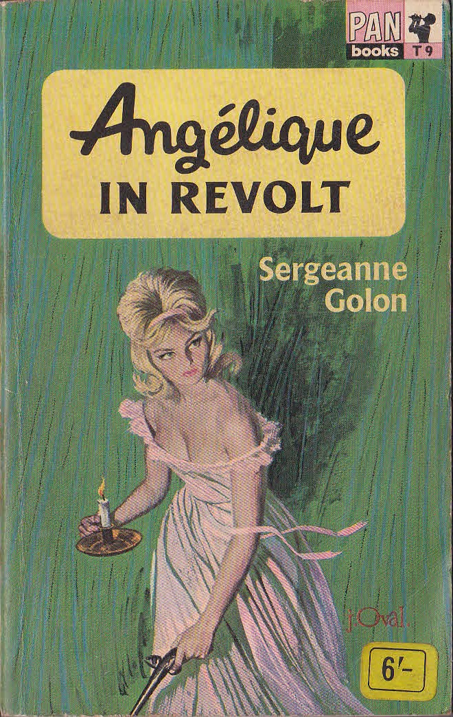 Sergeanne Golon  ANGELIQUE IN REVOLT front book cover image