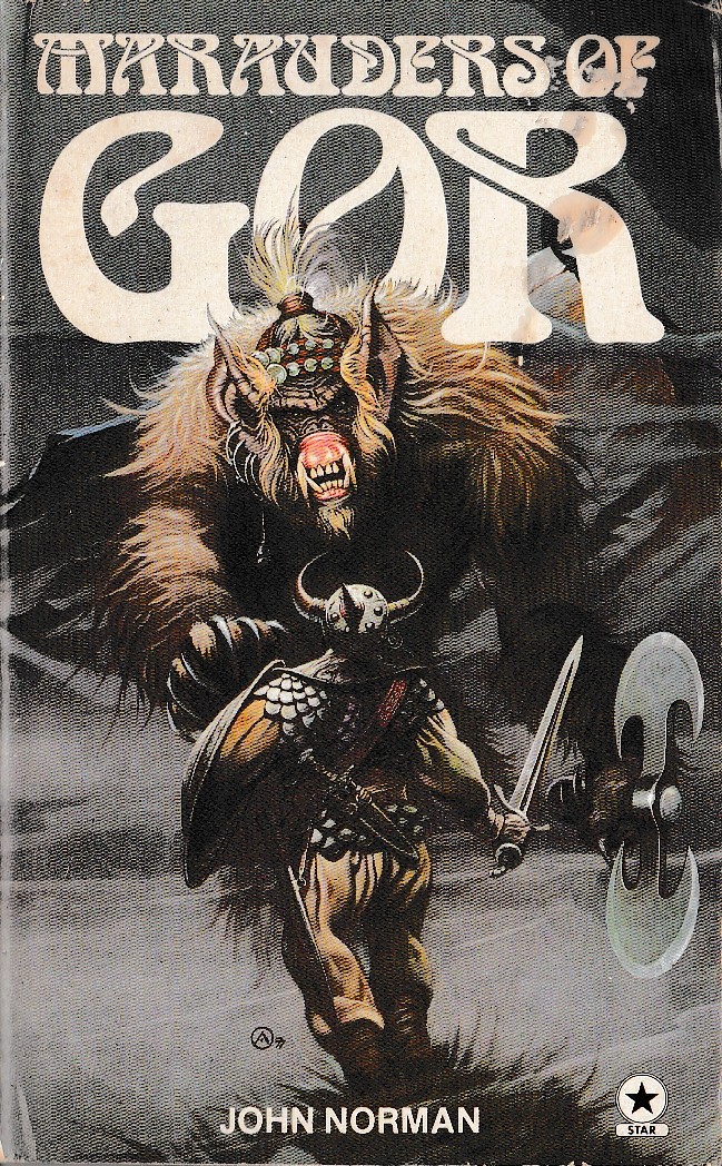 John Norman  MARAUDERS OF GOR front book cover image