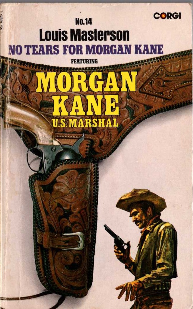 Louis Masterson  NO TEARS FOR MORGAN KANE front book cover image