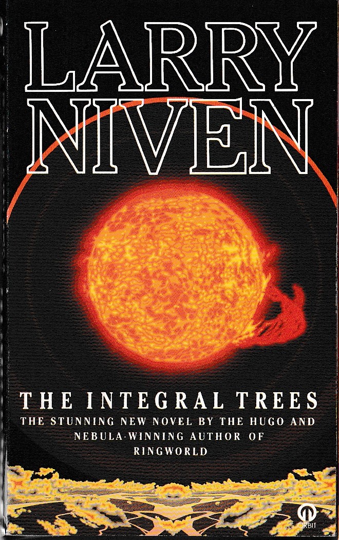 Larry Niven  THE INTEGRAL TREES front book cover image