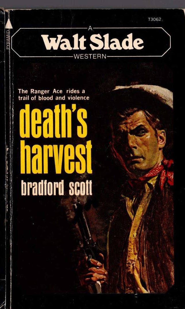 Bradford Scott  DEATH'S HARVEST front book cover image