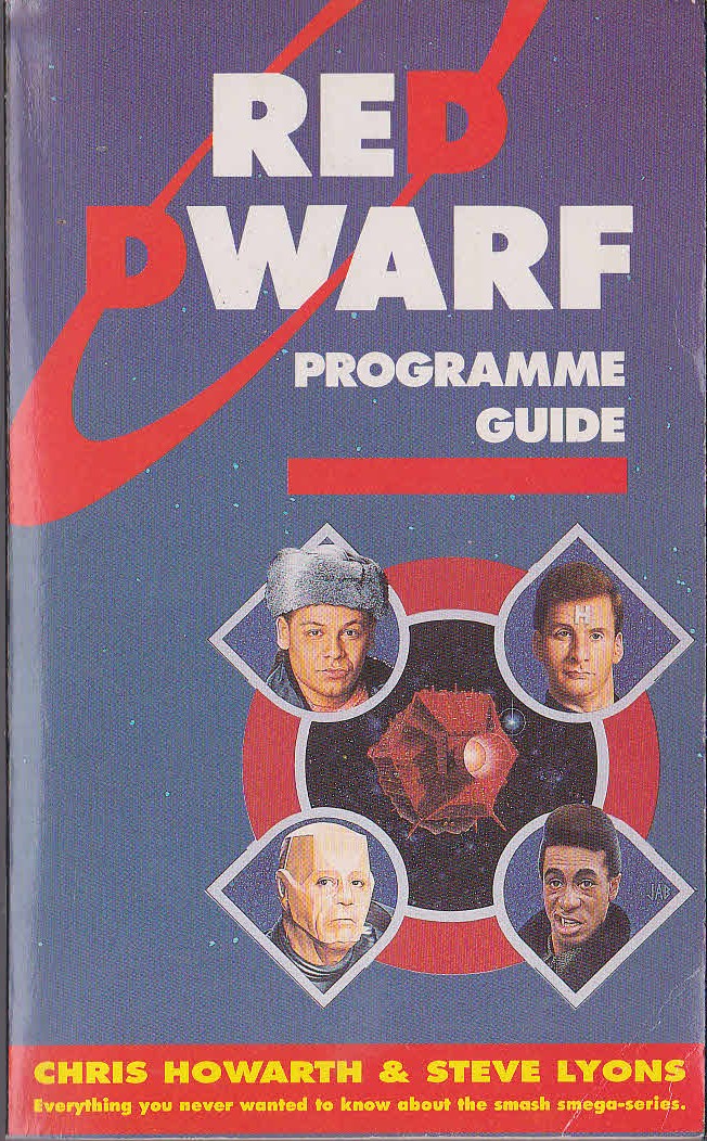 RED DWARF PROGRAMME GUIDE front book cover image