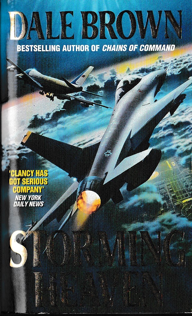 Dale Brown STORMING HEAVEN book cover scans