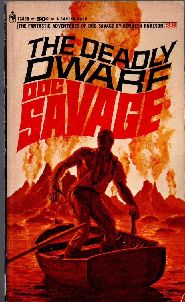 Kenneth Robeson  DOC SAVAGE: THE DEADLEY DWARF front book cover image