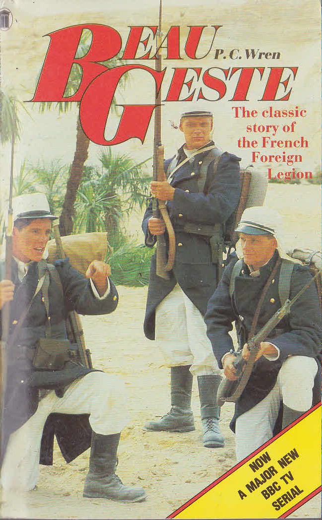 P.C. Wren  BEAU GESTE (BBC TV) front book cover image