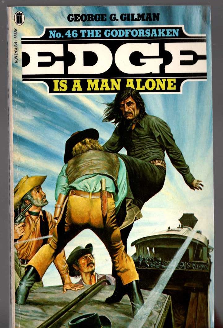 George G. Gilman  EDGE 46: THE GODFORSAKEN front book cover image