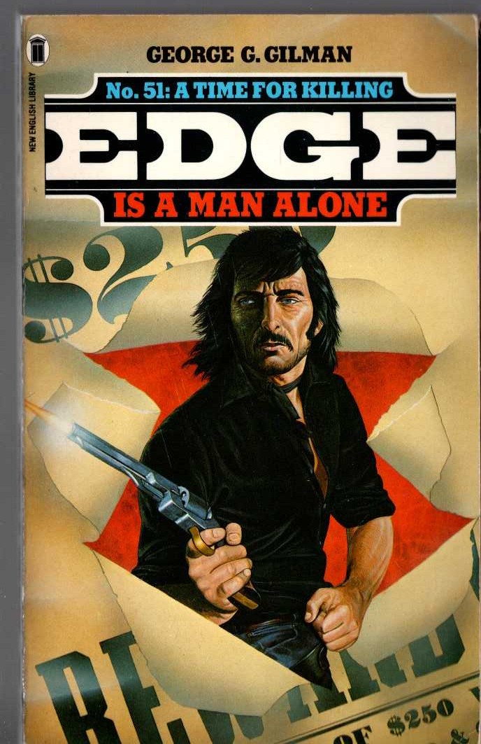 George G. Gilman  EDGE 51: A TIME FOR KILLING front book cover image