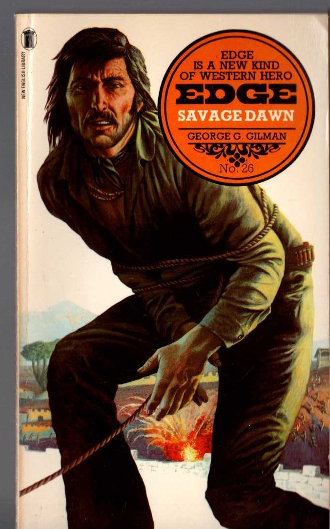 George G. Gilman  EDGE 26: SAVAGE DAWN front book cover image