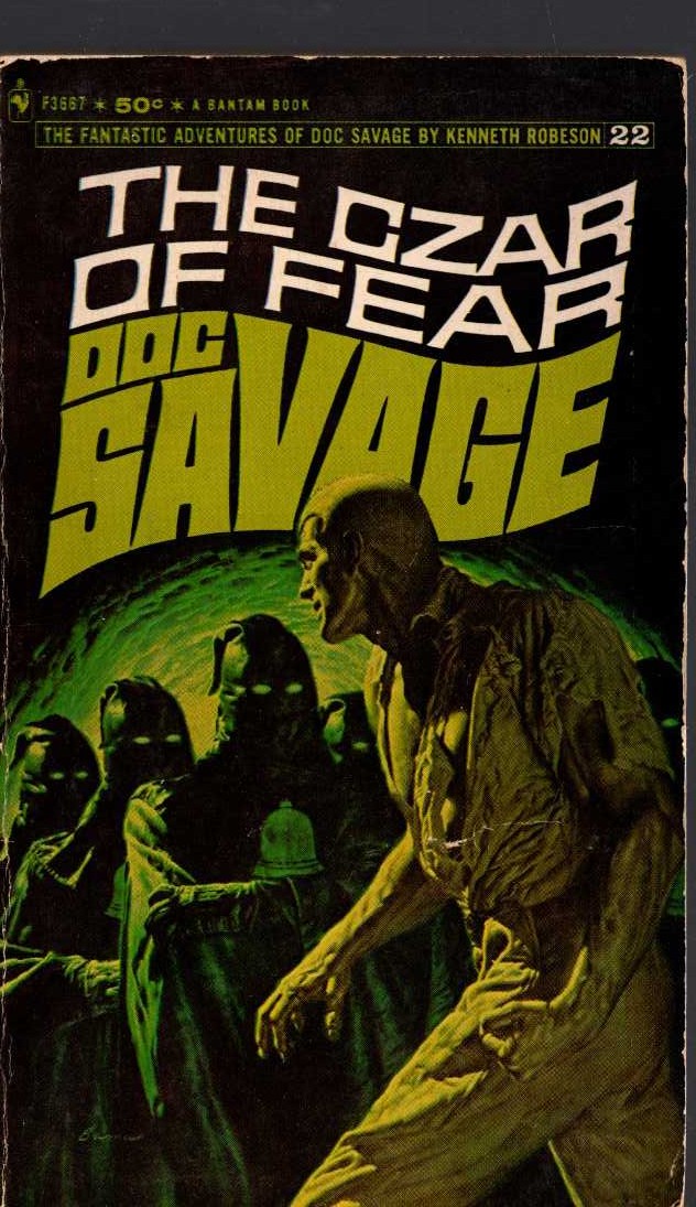 Kenneth Robeson  DOC SAVAGE: THE CZAR OF FEAR front book cover image