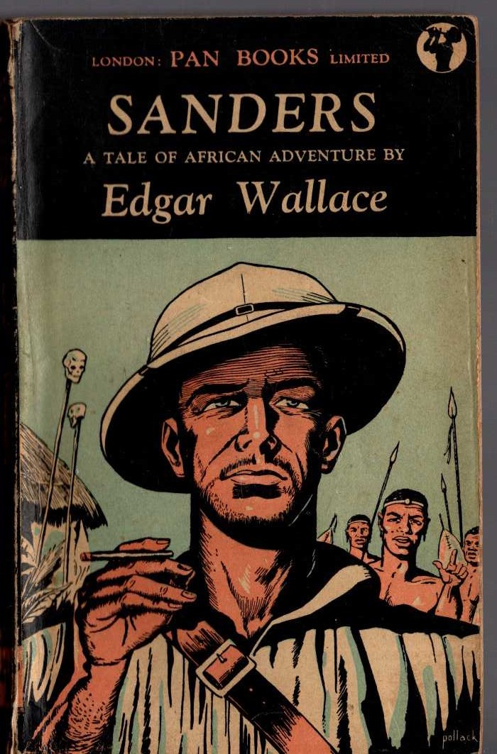 Edgar Wallace  SANDERS front book cover image