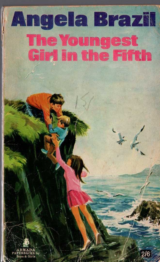 Angela Brazil  THE YOUNGEST GIRL IN THE FIFTH front book cover image