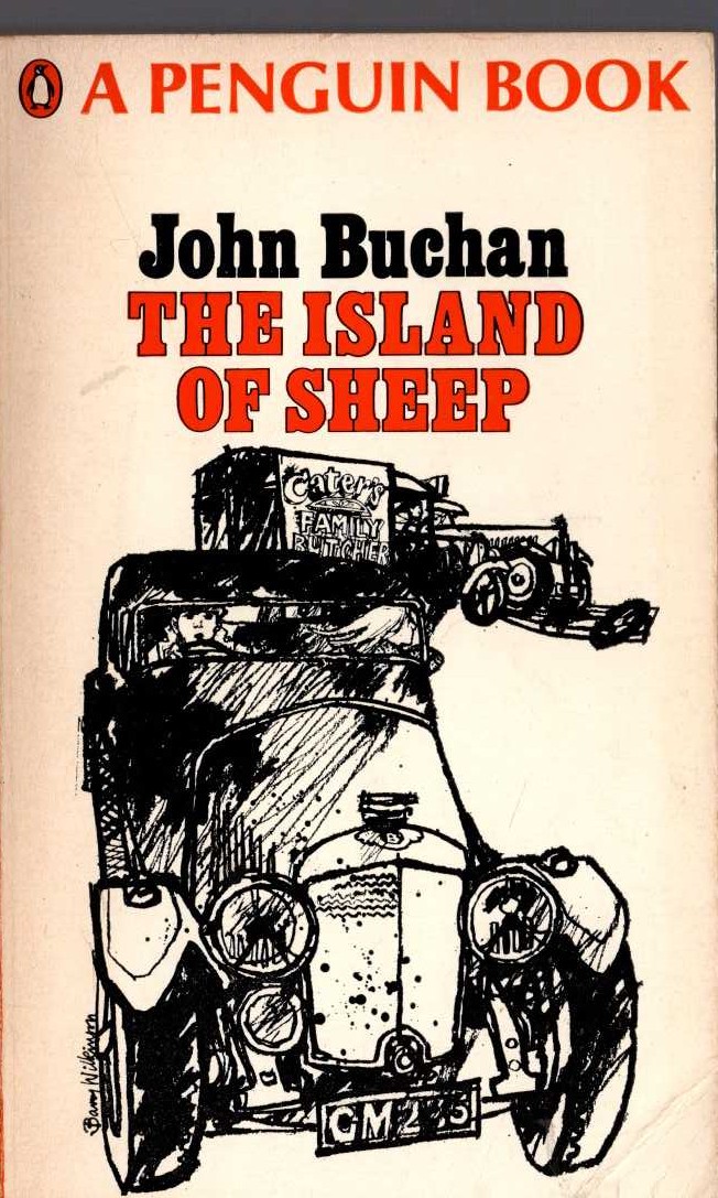 John Buchan  THE ISLAND OF SHEEP front book cover image