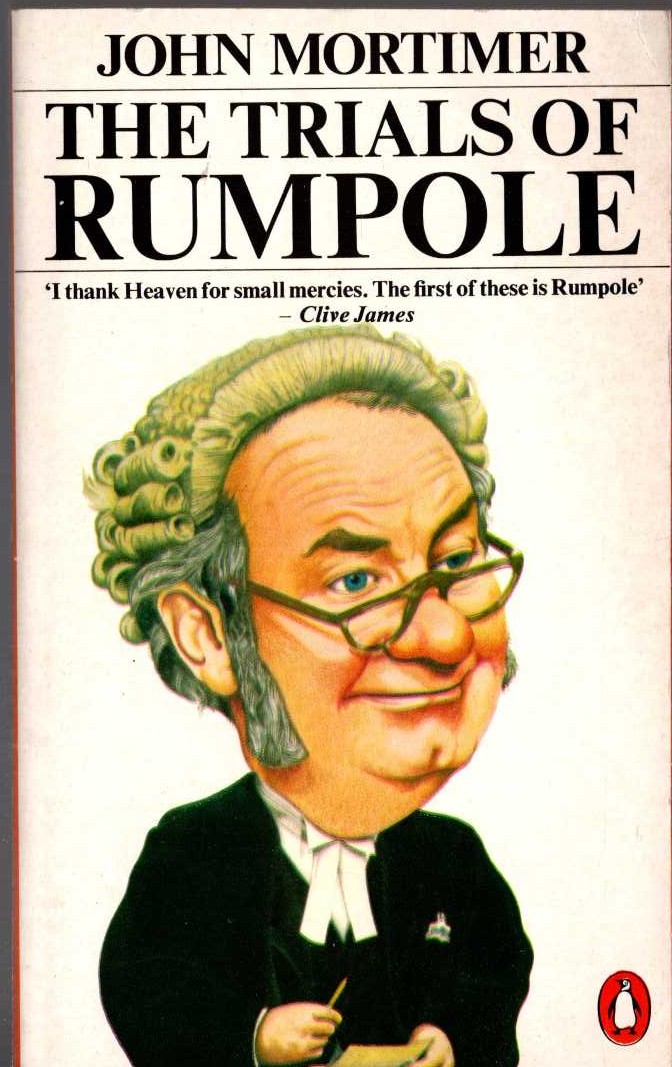 John Mortimer  THE TRIALS OF RUMPOLE front book cover image