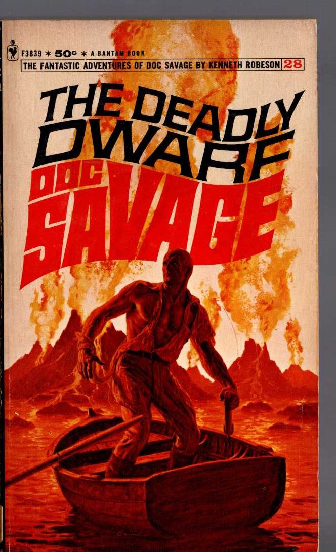 Kenneth Robeson  DOC SAVAGE: THE DEADLEY DWARF front book cover image