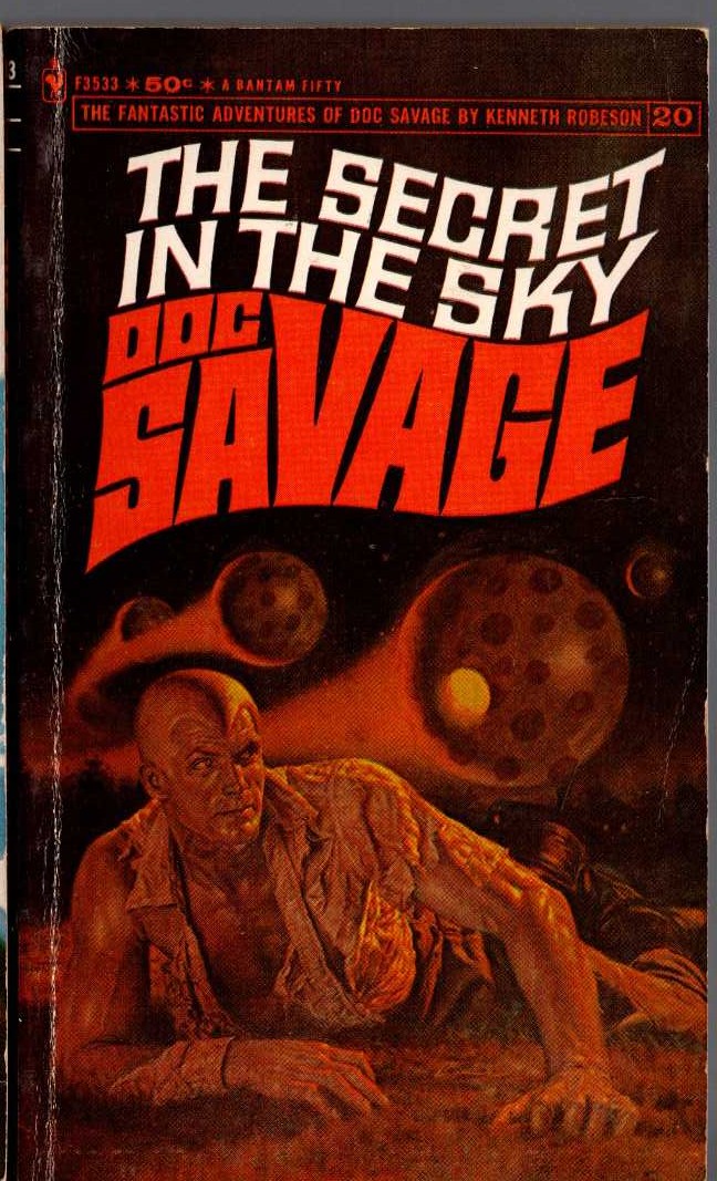 Kenneth Robeson  DOC SAVAGE: THE SECRET IN THE SKY front book cover image