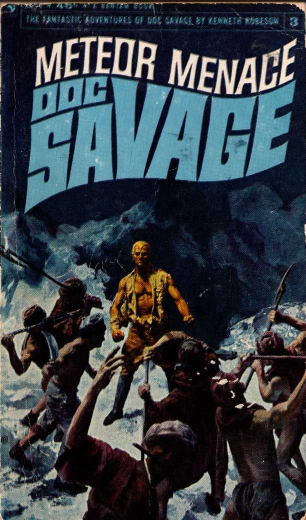 Kenneth Robeson  DOC SAVAGE: METEOR MENACE front book cover image