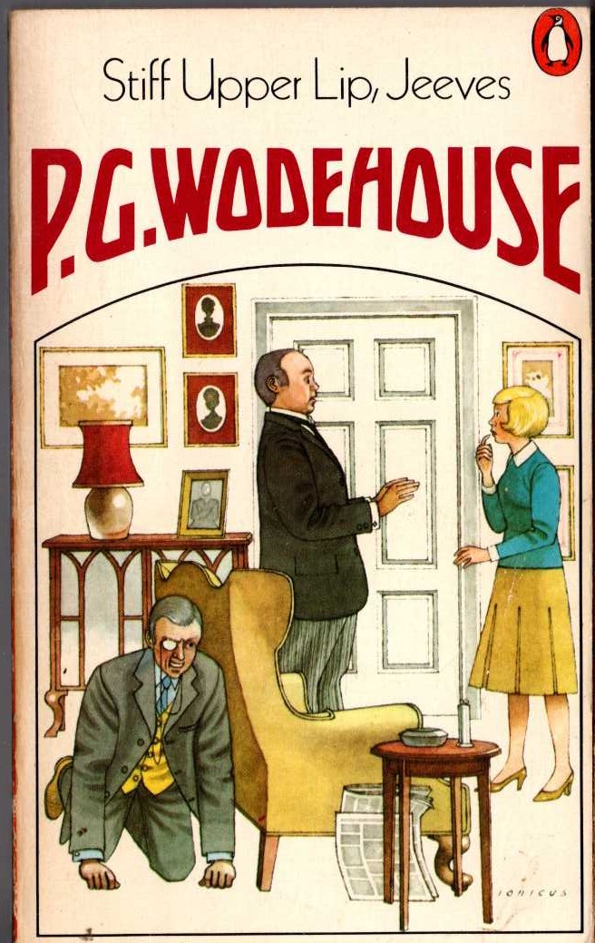 P.G. Wodehouse  STIFF UPPER LIP, JEEVES front book cover image