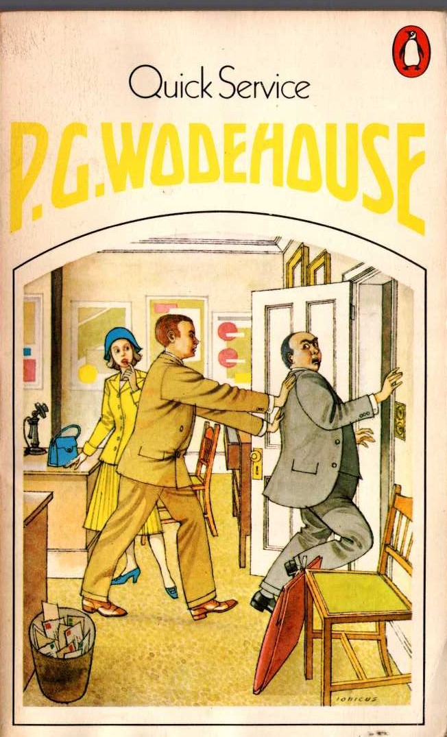 P.G. Wodehouse  QUICK SERVICE front book cover image