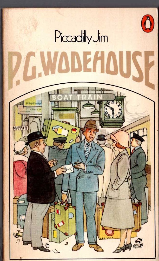 P.G. Wodehouse  PICCADILLY JIM front book cover image