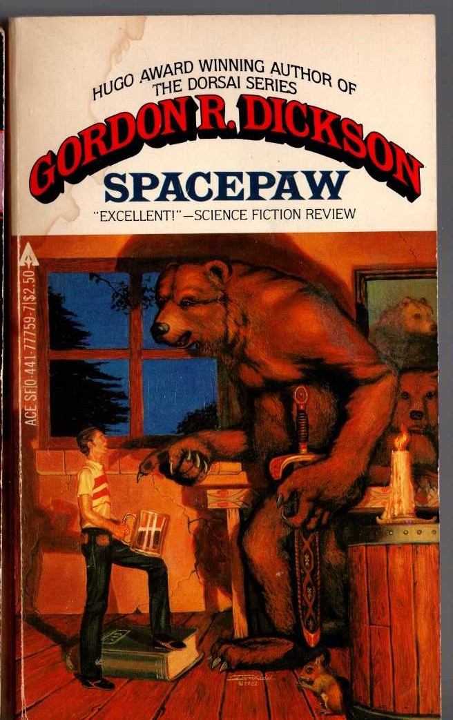 Gordon R. Dickson  SPACEPAW front book cover image