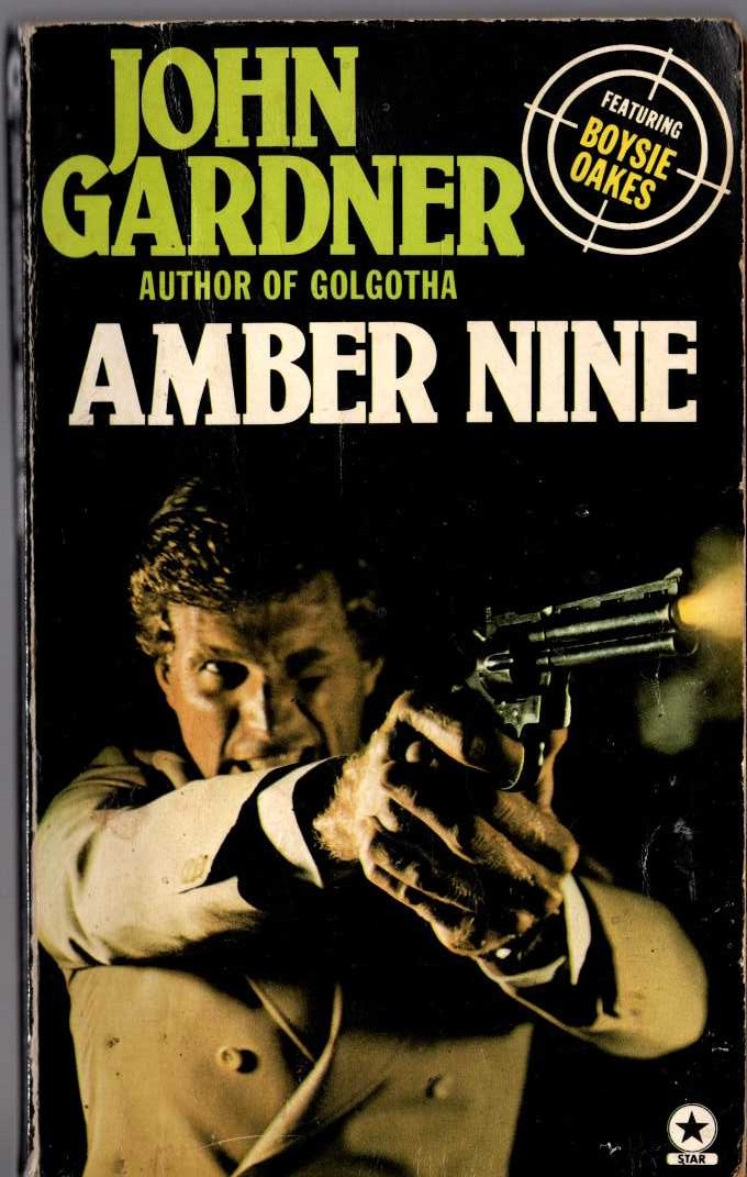 John Gardner  AMBER NINE front book cover image