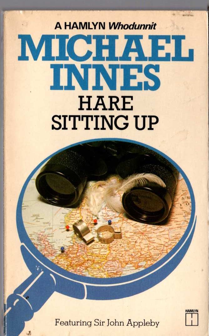 Michael Innes  HARE SITTING UP front book cover image