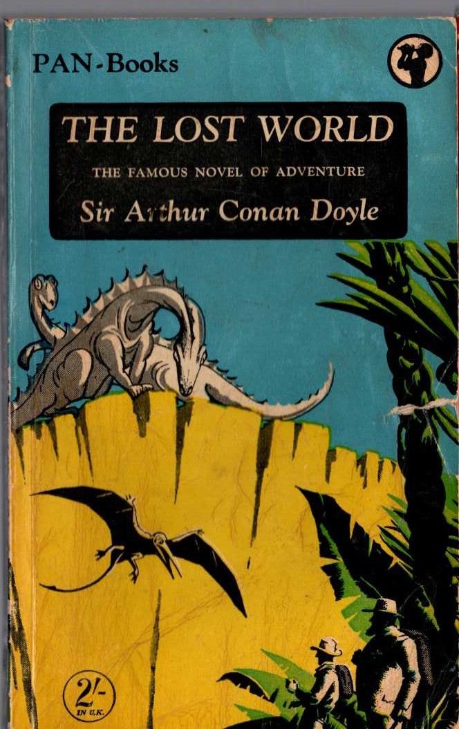 Sir Arthur Conan Doyle  THE LOST WORLD front book cover image