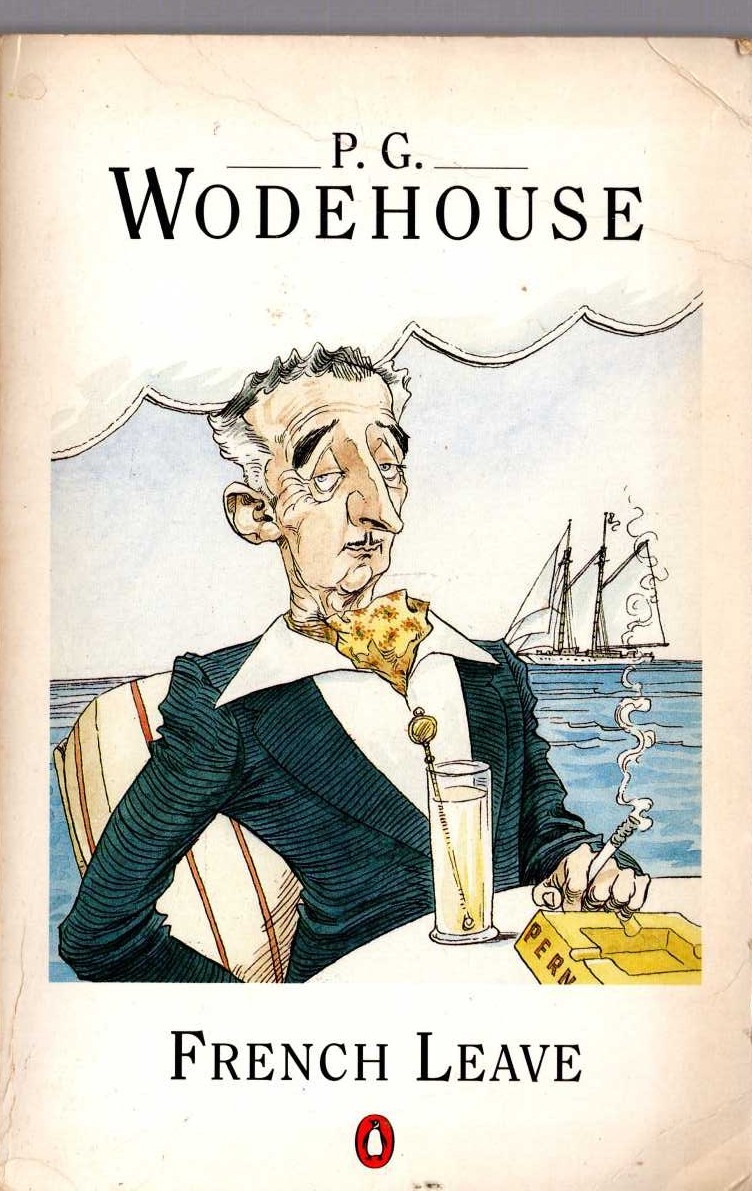 P.G. Wodehouse  FRENCH LEAVE front book cover image